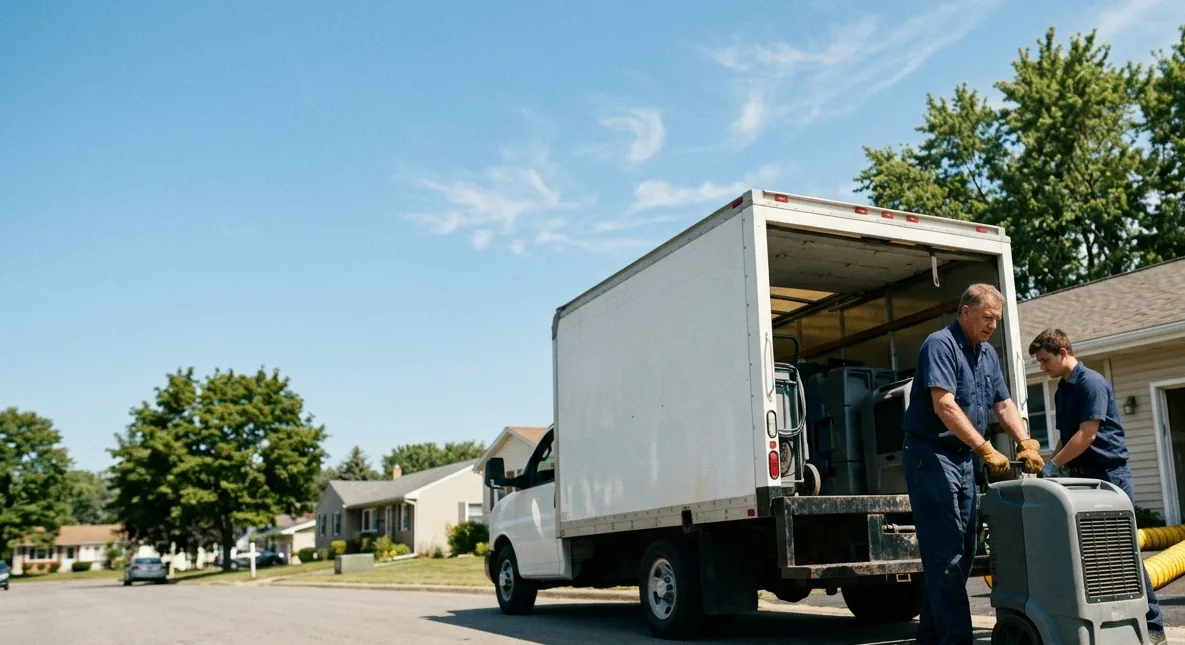 Water Damage Cleanup in Albion, IL near me